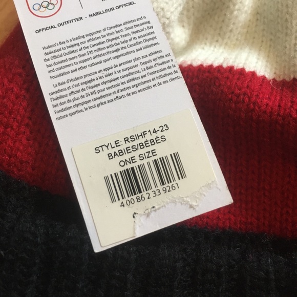 Hudson’s Bay Team Canada Olympic Toque - Baby - Picture 3 of 5